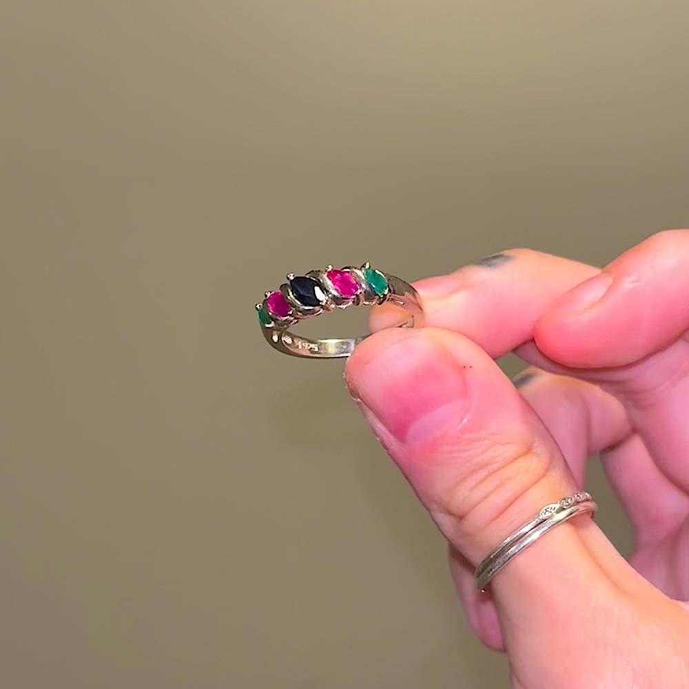 vintage 925 sterling silver ring